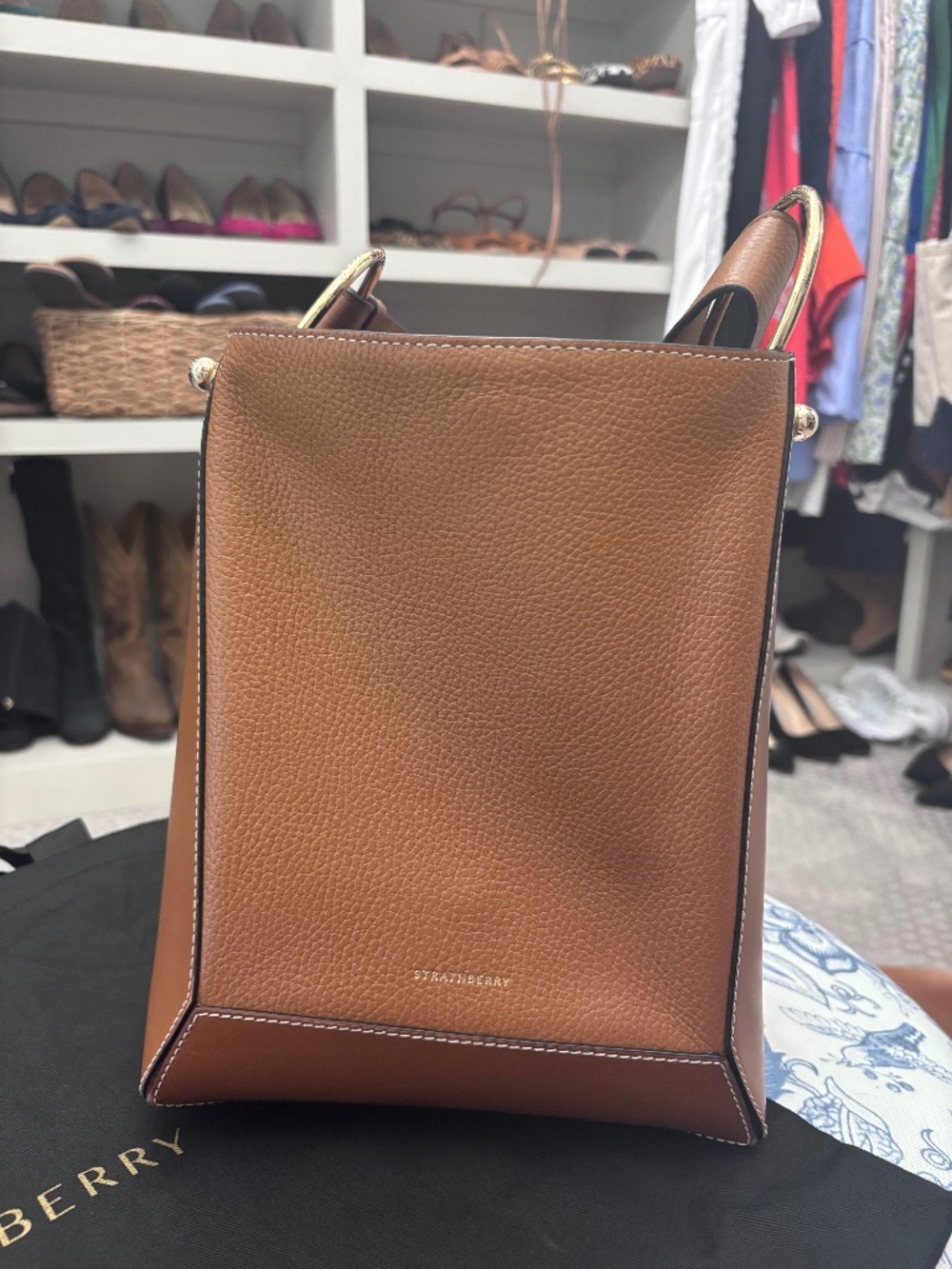 Strathberry Lana Midi Bucket Bag